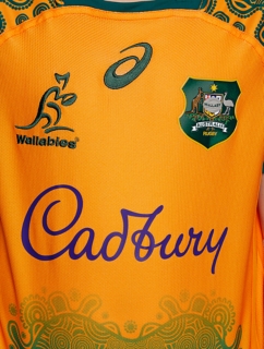 WALLABIES REPLICA ALTERNATE JERSEY YOUTHS, Image 3 of 8
