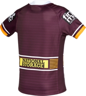 Unisex BRISBANE BRONCOS REPLICA TRAINING SHORT YOUTH, Maroon, Kids NRL  Clothing