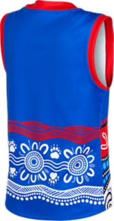 WESTERN BULLDOGS INDIGENOUS REPLICA GUERNSEY YOUTH, Image 8 of 8