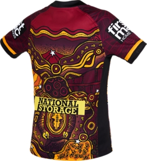 Women's BRONCOS INDIGENOUS REPLICA JERSEY, Maroon