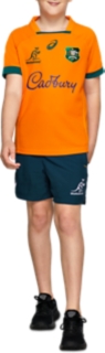 Asic Cotw Wallabies Home Jersey 2022 by ASICS | XL | Green/Gold