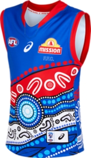 Western Bulldogs 2023 Indigenous Guernsey - Youth - Western Bulldogs Shop