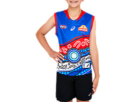 Alternative image view of WESTERN BULLDOGS INDIGENOUS GUERNSEY YOUTH,  Electric Blue