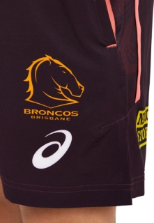 BRISBANE BRONCOS REPLICA TRAINING SHORT YOUTH, Image 4 of 7