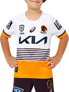 Unisex BRISBANE BRONCOS REPLICA AWAY JERSEY YOUTH Brilliant