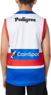 WESTERN BULLDOGS REPLICA CLASH GUERNSEY SHORT SLEEVED YOUTH, Image 2 of 9