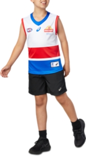 WESTERN BULLDOGS REPLICA CLASH GUERNSEY SHORT SLEEVED YOUTH, Image 7 of 9