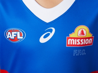 WESTERN BULLDOGS REPLICA HOME GUERNSEY SHORT SLEEVED YOUTH, Image 5 of 9