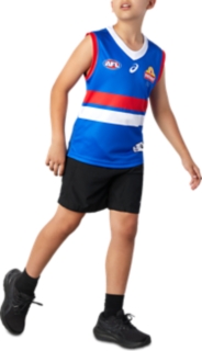 WESTERN BULLDOGS REPLICA HOME GUERNSEY SHORT SLEEVED YOUTH, Image 7 of 9