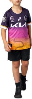 Brisbane Broncos NRL ISC City Alternate Jersey Kids Sizes 6-14 T0! BNWT's