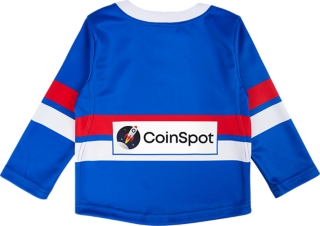 WESTERN BULLDOGS REPLICA HOME GUERNSEY LONG SLEEVED INFANT, Image 2 of 2