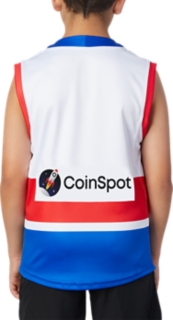 WESTERN BULLDOGS REPLICA CLASH GUERNSEY SHORT SLEEVED YOUTH, Image 2 of 9