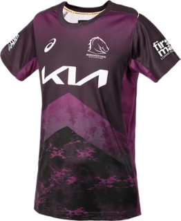 BRISBANE BRONCOS TRAINING TEE YOUTH, Image 7 of 8