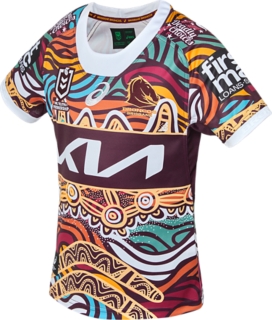 BRISBANE BRONCOS INDIGENOUS JERSEY YOUTH, Image 9 of 10