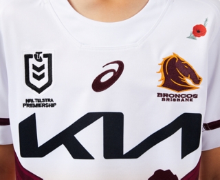 BRISBANE BRONCOS REPLICA ANZAC ROUND JERSEY YOUTH, Image 4 of 9