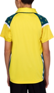 CRICKET AUSTRALIA REPLICA ODI HOME SHIRT YOUTH, Blazing Yellow 2