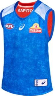WESTERN BULLDOGS REPLICA TRAINING GUERNSEY REVERSIBLE YOUTH, Image 9 of 10