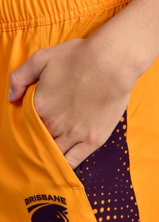 2026 BRISBANE BRONCOS REPLICA TRAINING SHORT YOUTH, Image 7 of 10