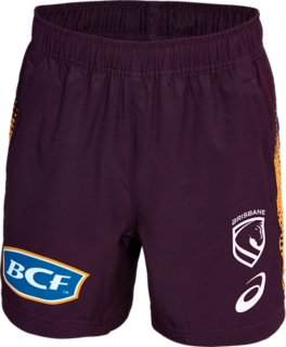 BRISBANE BRONCOS REPLICA TRAINING SHORT YOUTH, Image 8 of 9