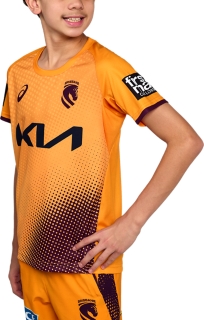 2026 BRISBANE BRONCOS SHORT SLEEVED TRAINING TEE YOUTH, Image 3 of 9