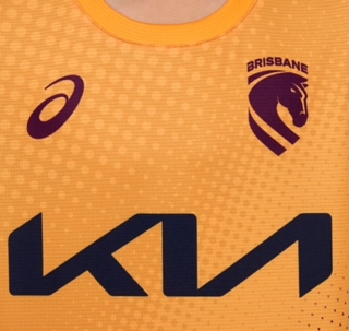 2026 BRISBANE BRONCOS SHORT SLEEVED TRAINING TEE YOUTH, Image 4 of 9