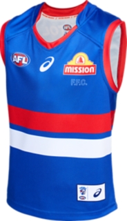 WESTERN BULLDOGS REPLICA HOME GUERNSEY SHORT SLEEVED YOUTH, Image 8 of 9