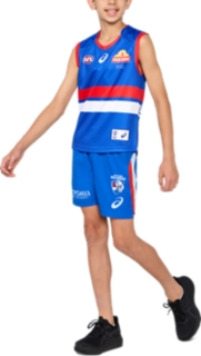 WESTERN BULLDOGS REPLICA HOME GUERNSEY SHORT SLEEVED YOUTH, Image 7 of 9