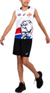 WESTERN BULLDOGS REPLICA CLASH GUERNSEY SHORT SLEEVED YOUTH, Image 8 of 10