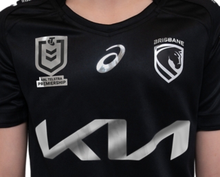 2026 BRISBANE BRONCOS REPLICA BLACK JERSEY YOUTH, Black 3