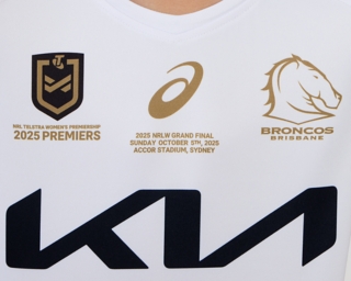 BRISBANE BRONCOS NRLW PREMIERS JERSEY YOUTH, Image 4 of 11