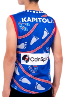 WESTERN BULLDOGS FIRST NATION HOME REPLICA GUERNSEY YOUTH, Royal Blue 2