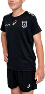 2026 BRISBANE BRONCOS REPLICA CHARITY RUN OUT TEE YOUTH, Black 3