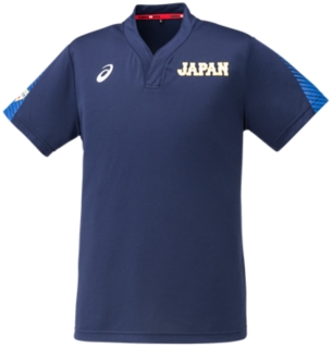 オーセンティックベースボールシャツ ネイビー メンズ Tシャツ ポロシャツ Asics公式通販