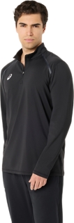 MEN'S THERMOPOLIS TM 1/4 ZIP, Team Black 3