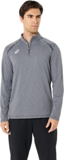 MEN'S THERMOPOLIS TM 1/4 ZIP, Team Steel Grey Heather 1