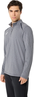 MEN'S THERMOPOLIS TM 1/4 ZIP, Team Steel Grey Heather 3