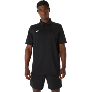 MEN'S TEAM POLO | Men | Team Black/Team White | T-Shirts & Tops
