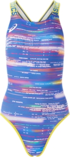 ウイメンズレギュラー | アシックスブルー | レディース 水着【ASICS公式】