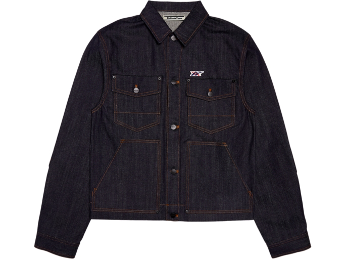 veste onitsuka tiger fille jaune