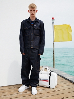 onitsuka tiger denim jacket