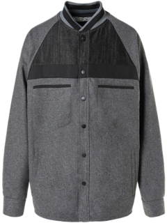 veste onitsuka tiger homme gris