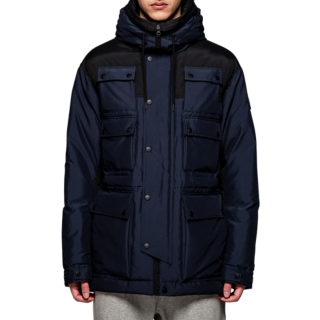 veste onitsuka tiger homme gris