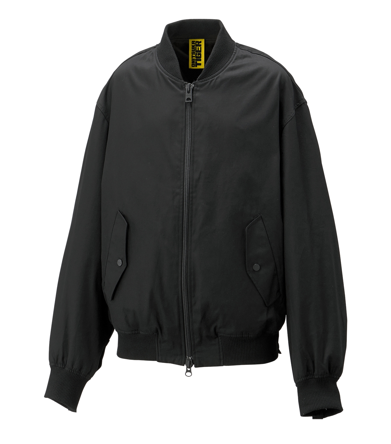 Onitsuka Tiger BOMBER JACKET BLACK 2181A856 Onitsuka Tiger BOMBER JACKET BLACK 2181A856