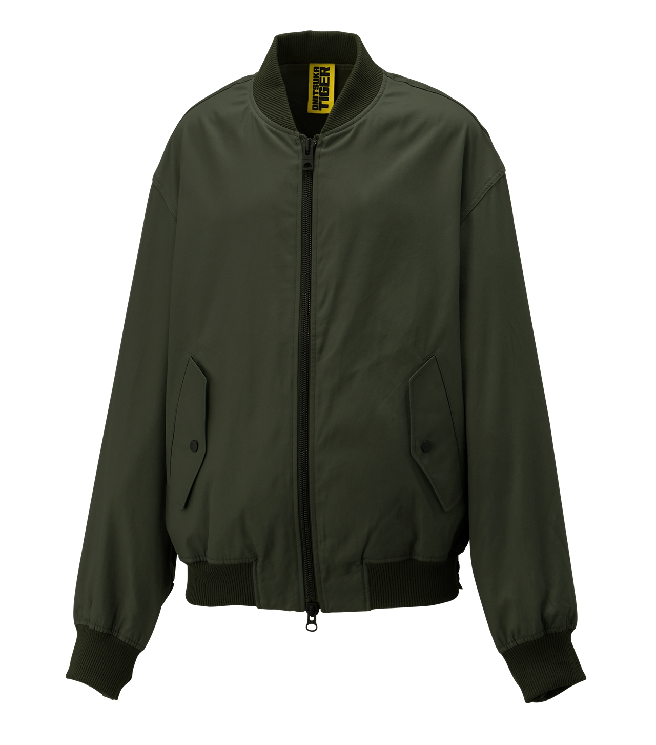 Onitsuka Tiger BOMBER JACKET KHAKI 2181A856 Onitsuka Tiger BOMBER JACKET KHAKI 2181A856