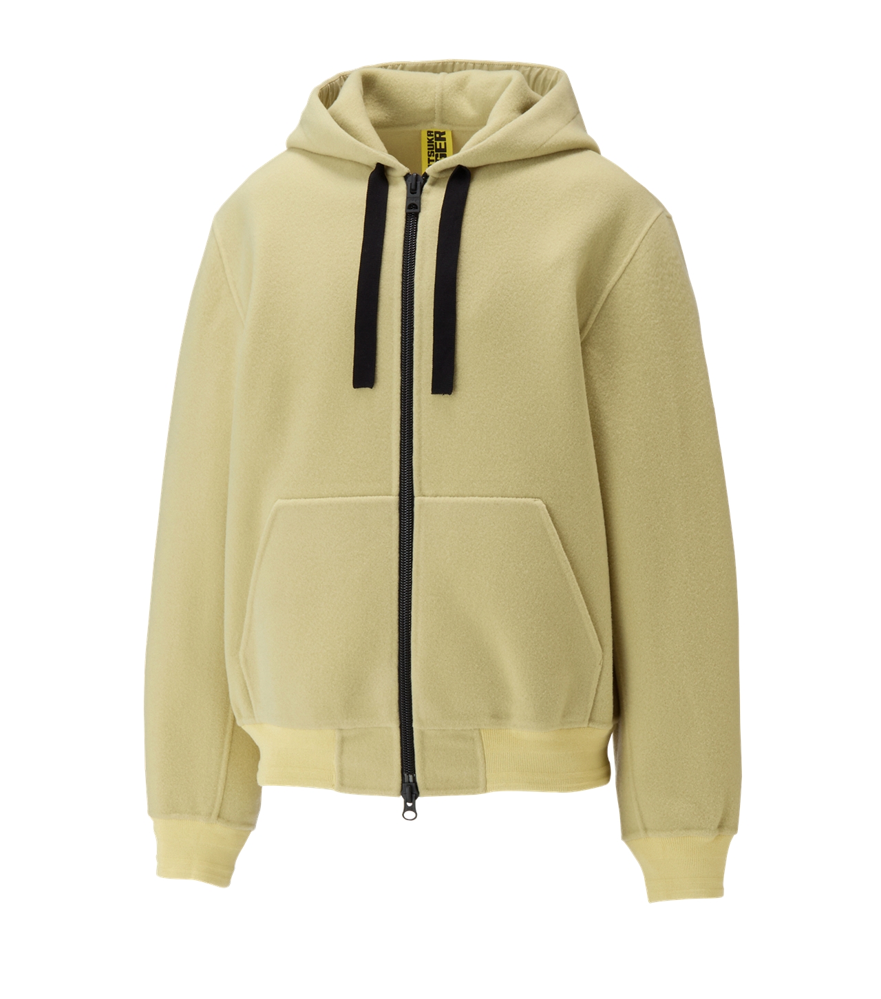 Onitsuka Tiger ZIP UP HOODIE SMOKY YELLOW 2181A903 Onitsuka Tiger ZIP UP HOODIE SMOKY YELLOW 2181A903