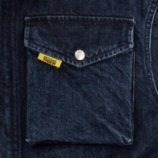 Onitsuka Tiger DENIM JACKET BLUE/NAVY 2181A935