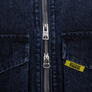 ジャケット・アウター ONITSUKA TIGER DENIM JACKET DENIVITA XS ONITSUKA TIGER DENIM JACKET DENIVITA XS