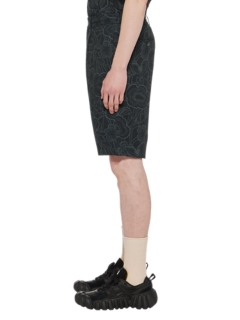 PRINTED SHORTS BLACK/OFF WHITE