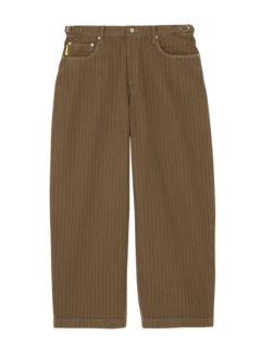 STRIPED DENIM PANTS