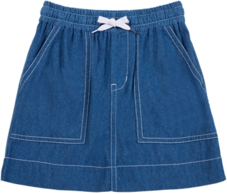 tiger denim skirt